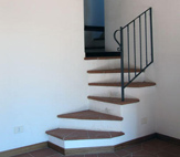 Villa Gaia 03-5B: particolare scala interna